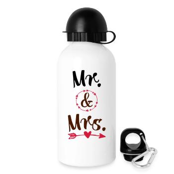 wedding - Drinks Bottle with Lid 500 ml - white - Right