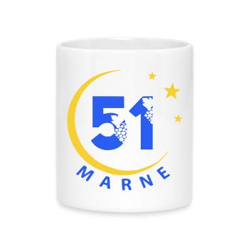 51 - Tasse mit Herzhenkel - Weiß - Vorne