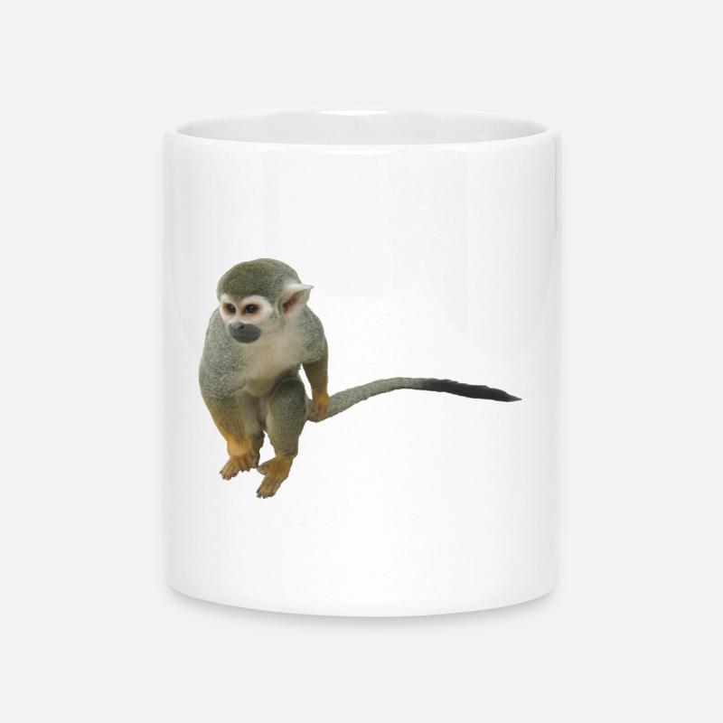 ape - Mug with Heart-Shaped Handle - white