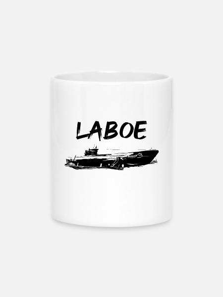 U-Boot Laboe - Tasse mit Herzhenkel - Weiß