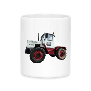 Kraftvoller Klassiker - Tasse mit Herzhenkel - Weiß - Vorne