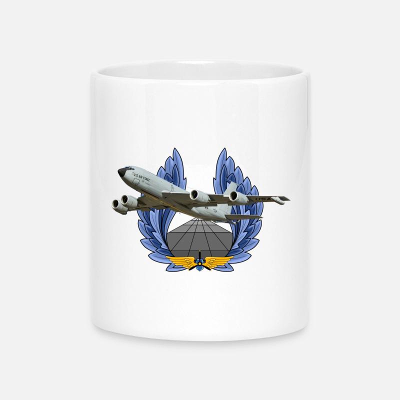 KC-135 - Tasse mit Herzhenkel - Weiß