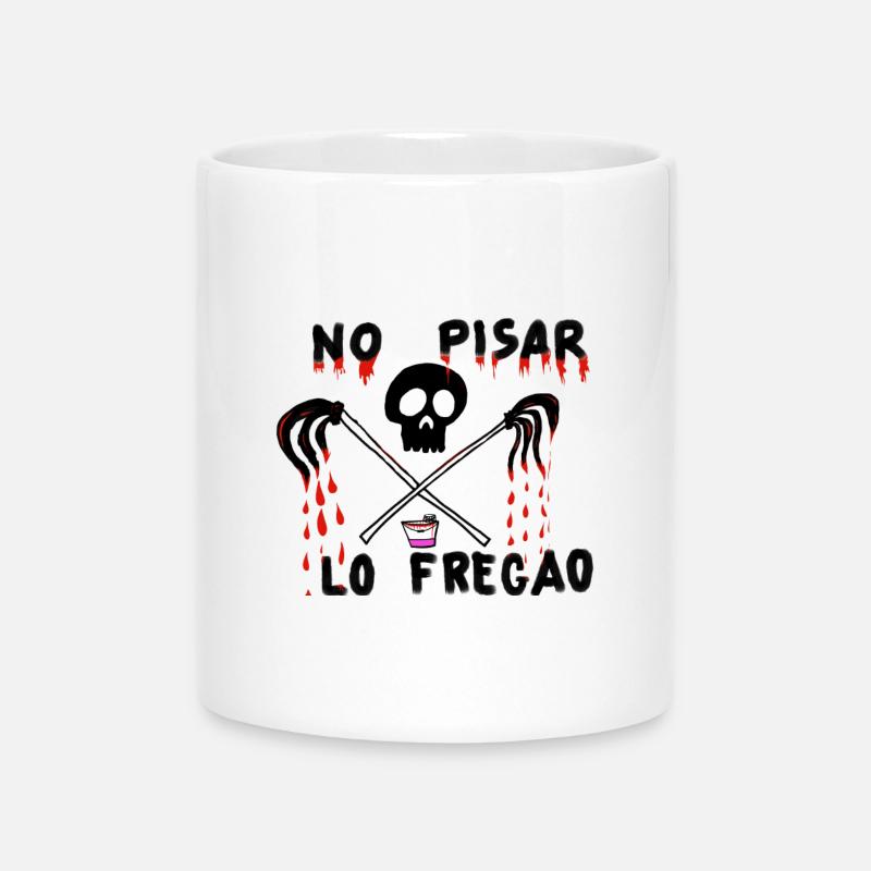 Halloween with Humor - Mug with Heart-Shaped Handle - white