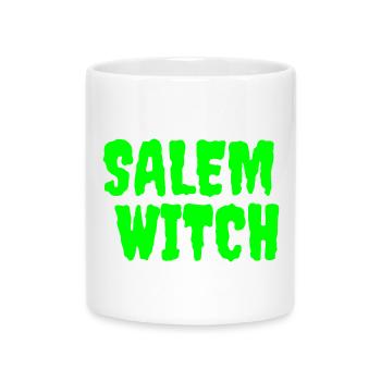SalemWitch Halloween Design - Mug avec anse en forme de cœur - blanc - Devant