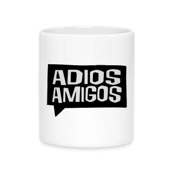 2541614 113258680 Adios Amigos - Mug avec anse en forme de cœur - blanc - Devant
