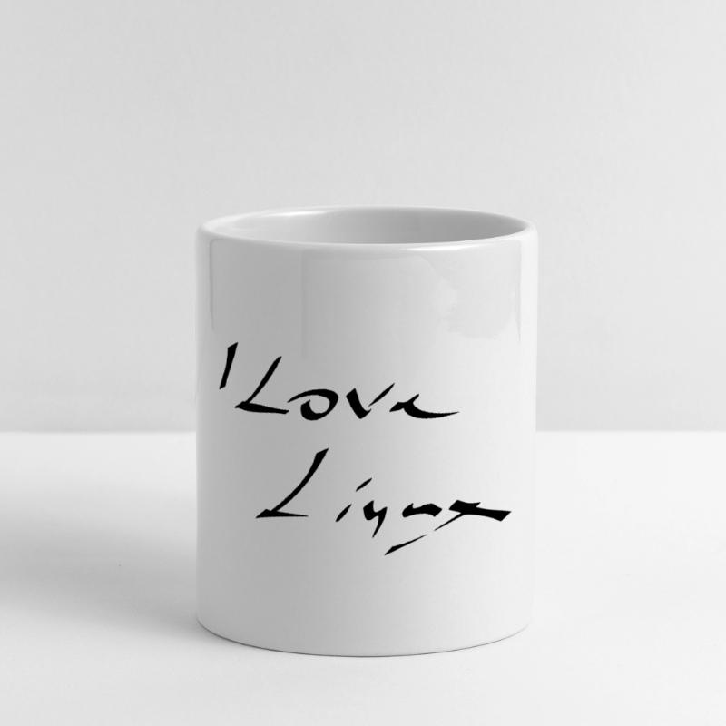 Linux, Software, programmieren Tasse mit Herzhenkel