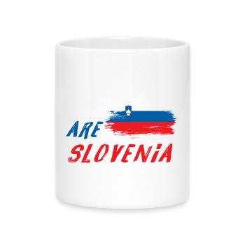 Wir sind Slowenien - Tasse mit Herzhenkel - Weiß - Vorne