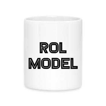 Jeder Rollstuhlfahrer ist ein Vorbild - Tasse mit Herzhenkel - Weiß - Vorne