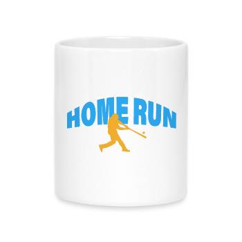 HOME RUN - Mug with Heart-Shaped Handle - white - Front