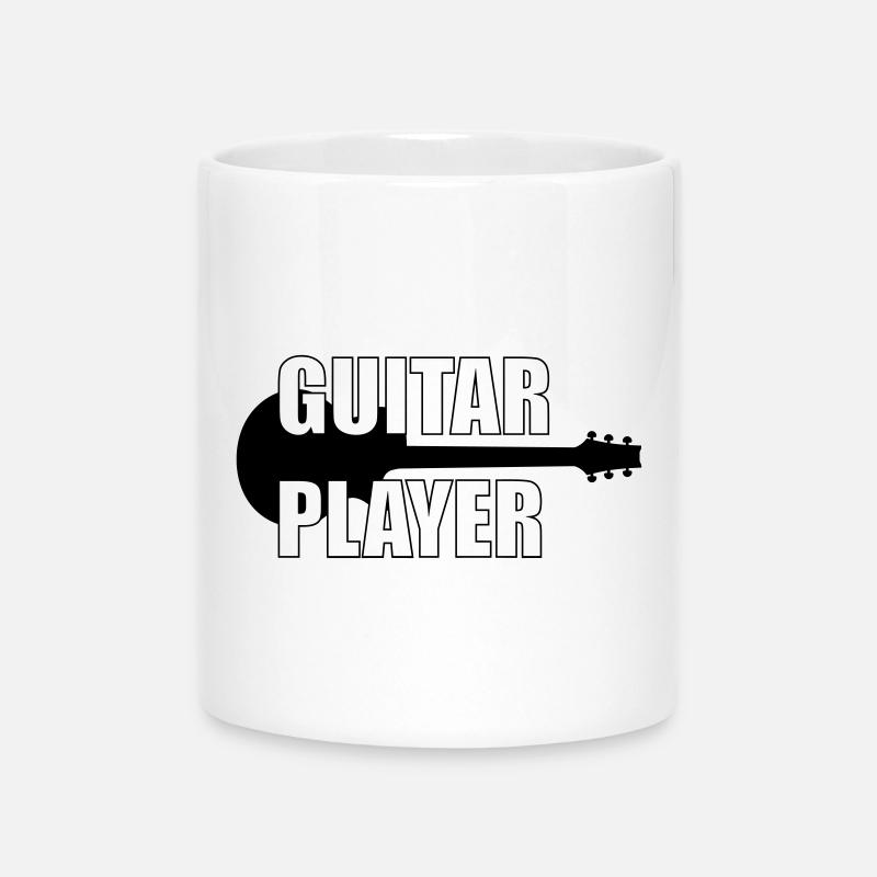 Guitar Player ! - Tasse mit Herzhenkel - Weiß