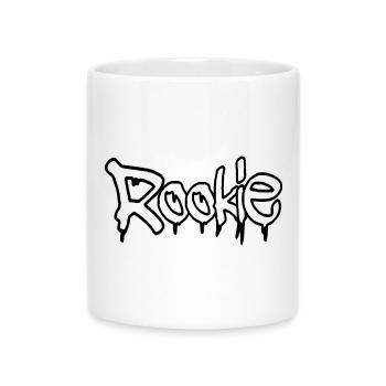Graffiti-Stil Anfänger-Textdesign - Tasse mit Herzhenkel - Weiß - Vorne