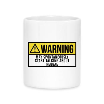 Reggae - Mug with Heart-Shaped Handle - white - Front