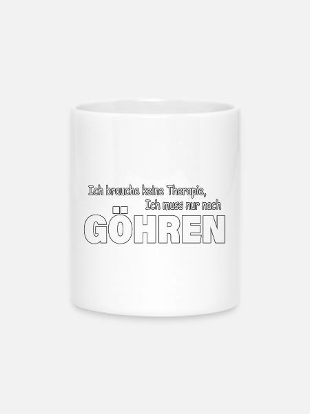 Therapie GÖHREN - Tasse mit Herzhenkel - Weiß