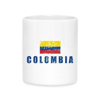 colombia - Mug with Heart-Shaped Handle - white - Front