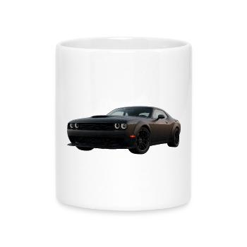 Challenger SRT - Mug with Heart-Shaped Handle - white - Front