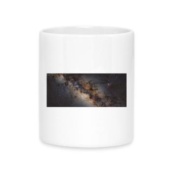 Foto Tasse MilkyWay - Tasse mit Herzhenkel - Weiß - Vorne