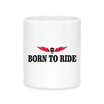 Cadeaux drôles pour les motards - Mug avec anse en forme de cœur - blanc - Devant