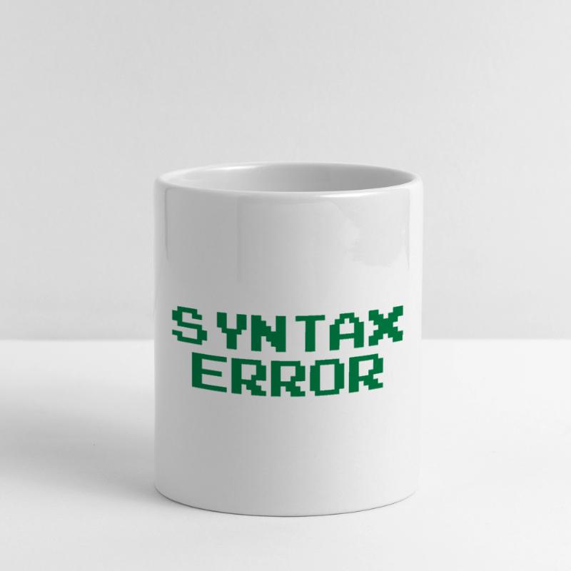 Syntax Error Mug with Heart-Shaped Handle