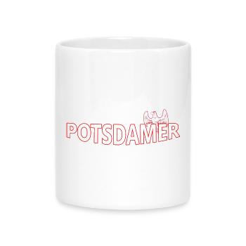 POTSDAMER - Tasse mit Herzhenkel - Weiß - Vorne