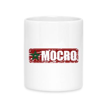 Mocro Marokkaner Marokko - Tasse mit Herzhenkel - Weiß - Vorne