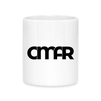 Omar Vorname Schrift Arabischer Name Geschenkidee - Tasse mit Herzhenkel - Weiß - Vorne