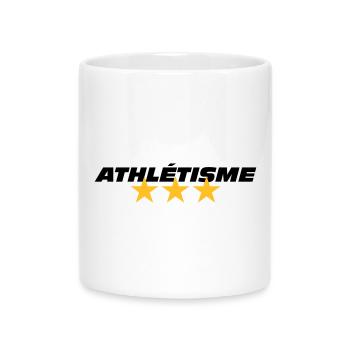 Track and Field - Tasse mit Herzhenkel - Weiß - Vorne