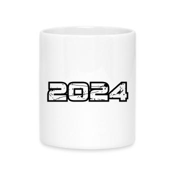 2024 - Mug with Heart-Shaped Handle - white - Front