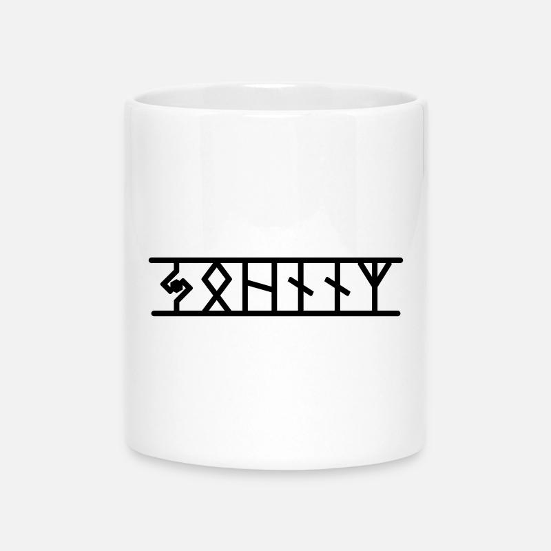 Johnny - Mug with Heart-Shaped Handle - white
