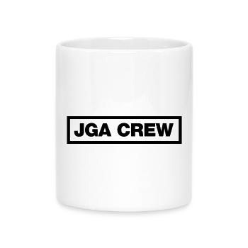 JGA Crew - Tasse mit Herzhenkel - Weiß - Vorne