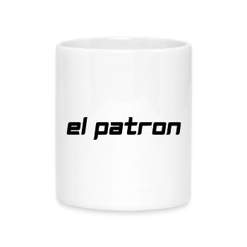 El Patron – The Chef Look - Mug with Heart-Shaped Handle - white - Front