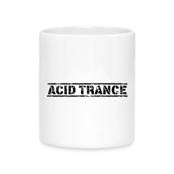 Acid Trance - Tasse mit Herzhenkel - Weiß - Vorne