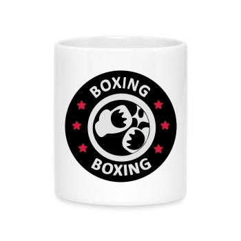 Boxing - Tasse mit Herzhenkel - Weiß - Vorne