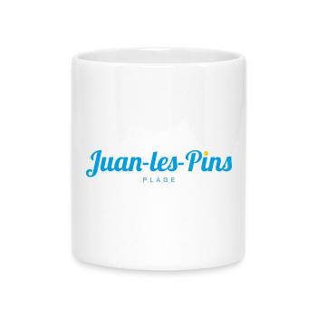 JUAN LES PINS France Frankreich - Mug avec anse en forme de cœur - blanc - Devant