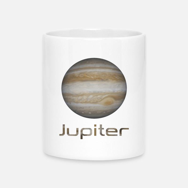 Jupiter - Tasse mit Herzhenkel - Weiß