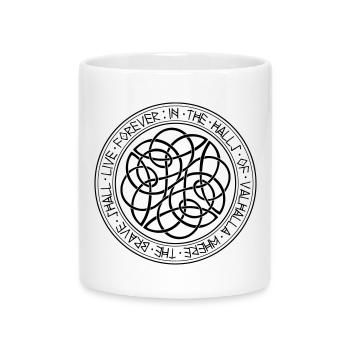 viking - Mug with Heart-Shaped Handle - white - Front