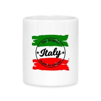 Édition Italienne - Mug avec anse en forme de cœur - blanc - Devant