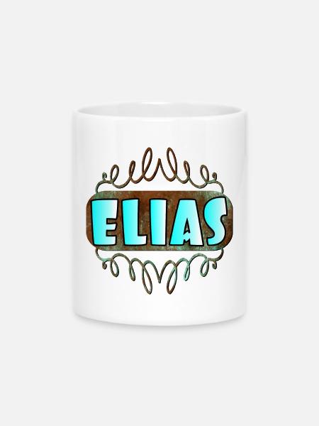 ELIAS - Tasse mit Herzhenkel - Weiß