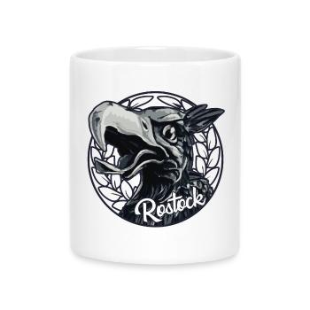 Rostock - Mug with Heart-Shaped Handle - white - Front