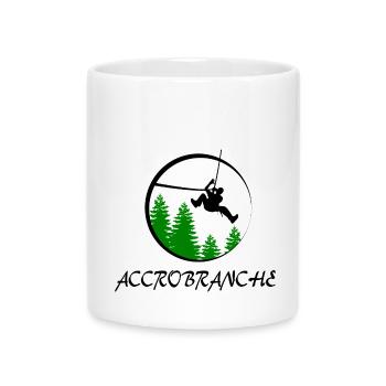 Baumklettern - Tasse mit Herzhenkel - Weiß - Vorne