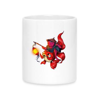 Traum-Reisender - Tasse mit Herzhenkel - Weiß - Vorne