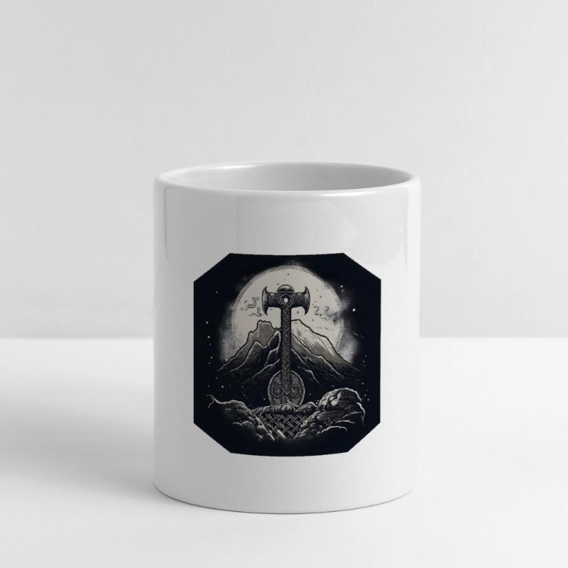 Mjölnir Mug avec anse en forme de cœur