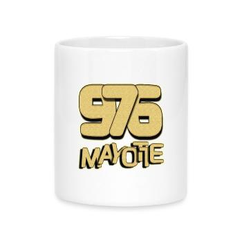 T SHIRT 976 MAYOTTE_MAORÉ - Mug avec anse en forme de cœur - blanc - Devant