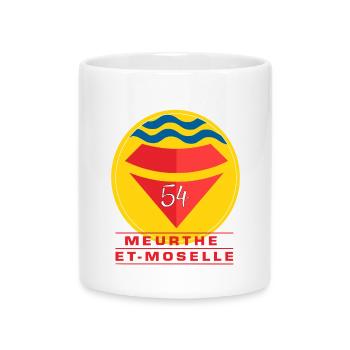 Meurthe-et-Moselle - Mug with Heart-Shaped Handle - white - Front