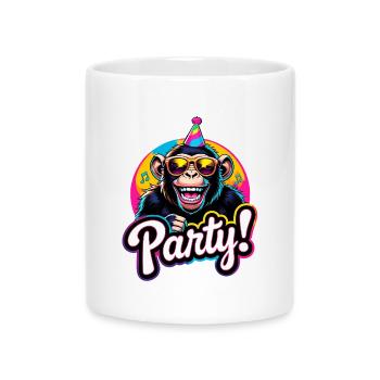 Parti - Mug avec anse en forme de cœur - blanc - Devant