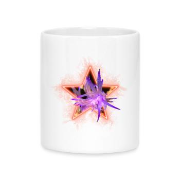 Flabellina at Stern - Mug with Heart-Shaped Handle - white - Front