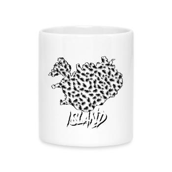 L’Islande – là où la liberté commence à tölt ! - Mug avec anse en forme de cœur - blanc - Devant
