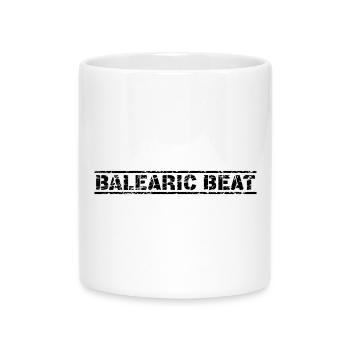 Balearic Beat - Tasse mit Herzhenkel - Weiß - Vorne