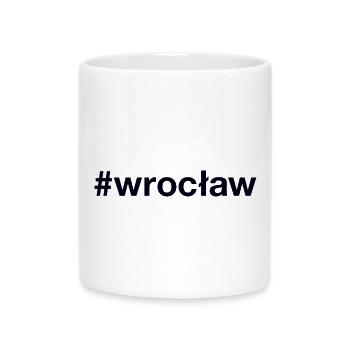 WROCLAW, Pologne, Polska, Pologne - Mug avec anse en forme de cœur - blanc - Devant