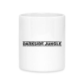 Darkside Jungle - Mug with Heart-Shaped Handle - white - Front