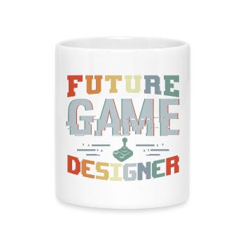 Zukünftiger Spielentwickler - Tasse mit Herzhenkel - Weiß - Vorne